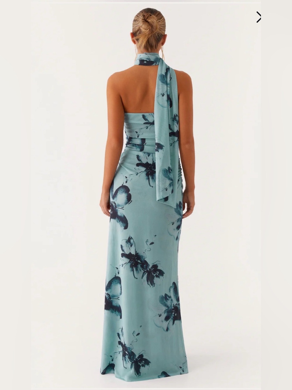 β¨ Peppermayo Floral Mesh Maxi Dress - Size S / US 4 (Like New) β¨ - Picture 3 of 16